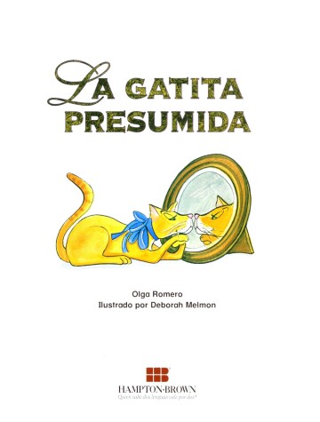 Cover of Elefonetica Blue: La Gatita Presumida Small Book