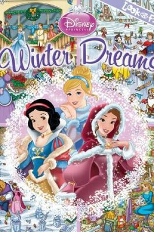 Cover of Disney Princess Winter Dreams Look & Find Book