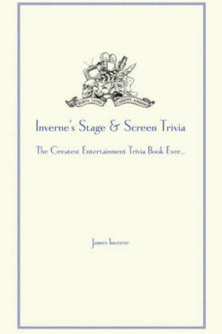 Cover of Inverne's Stage and Screen Trivia