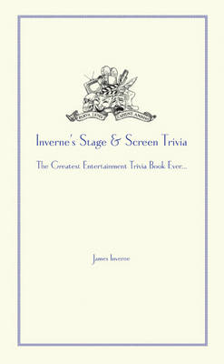 Cover of Inverne's Stage and Screen Trivia