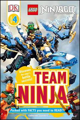 Book cover for DK Readers L4: Lego Ninjago: Team Ninja