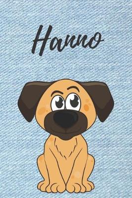 Book cover for Hanno Hund-Malbuch / Notizbuch Tagebuch