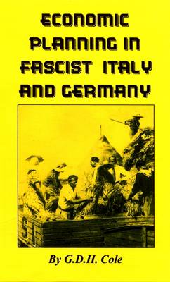 Book cover for Economic Planning in Fascist Italy and Germany