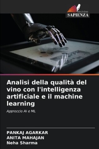 Cover of Analisi della qualità del vino con l'intelligenza artificiale e il machine learning