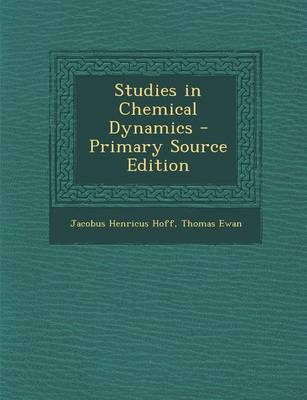 Book cover for Studies in Chemical Dynamics