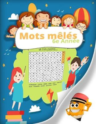 Book cover for Mots mêlés 6e année