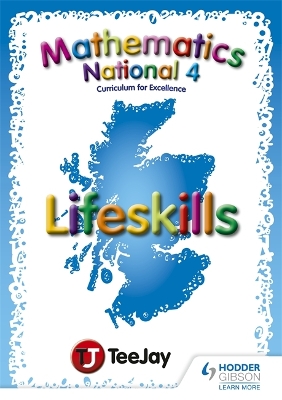 Book cover for TeeJay National 4 Lifeskills Mathematics