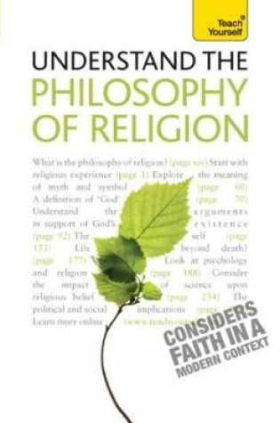 Cover of Understand Philosophy Of Religion: Teach Yourself (McGraw-Hill Edition)