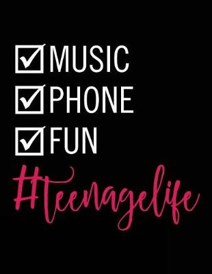 Book cover for Music Phone Fun #teenagelife