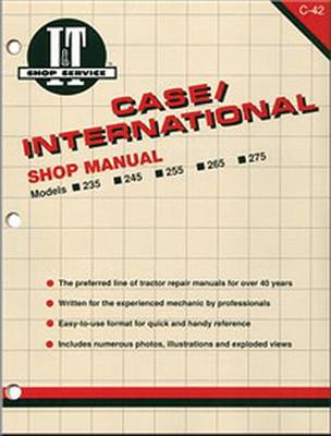 Book cover for Case/International Tractor Models 235-275 Service Repair Manual