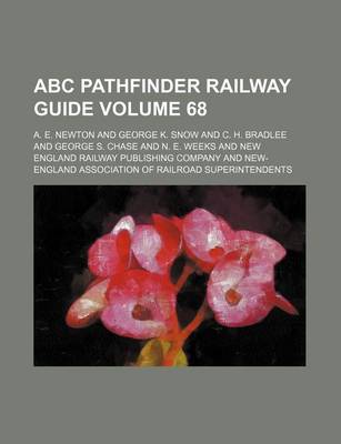 Book cover for ABC Pathfinder Railway Guide Volume 68