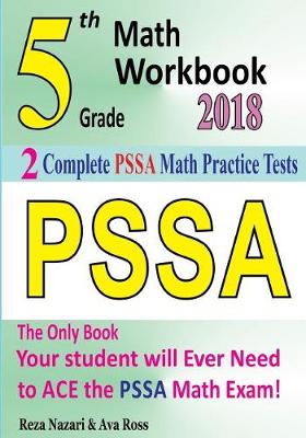 Book cover for 5th Grade PSSA Math Workbook 2018