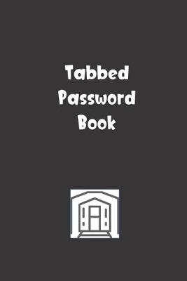 Book cover for Tabbed Password Book