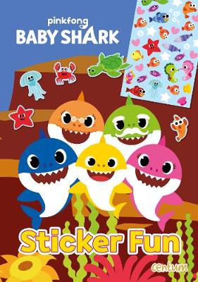 Book cover for Baby Shark - Sticker Fun
