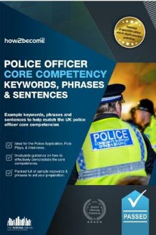 Cover of Police Officer Core Competency Keywords, Phrases & Sentences