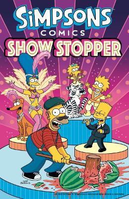 Book cover for The Simpsons Comics - Showstopper