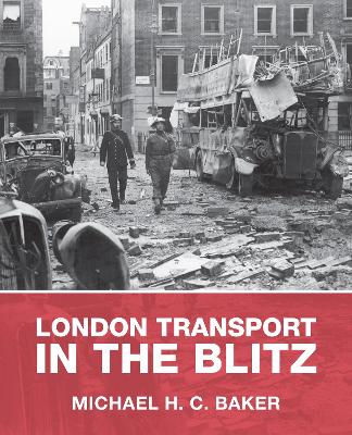 Book cover for London Transport in the Blitz