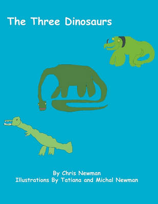 Book cover for The Three Dinosaurs