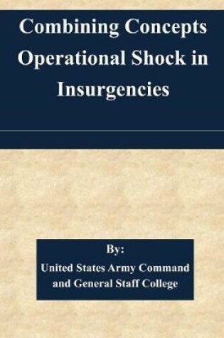 Cover of Combining Concepts Operational Shock in Insurgencies
