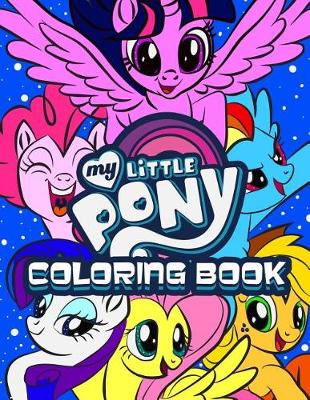 Book cover for My Little Pony Coloring Book