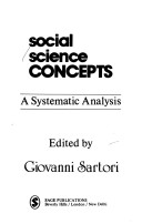 Book cover for Social Science Concepts