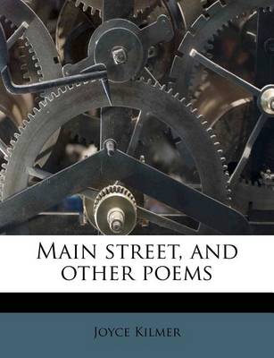 Book cover for Main Street, and Other Poems