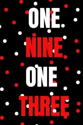 Book cover for one nine one three