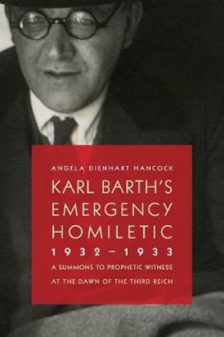 Cover of Karl Barth's Emergency Homiletic, 1932-1933