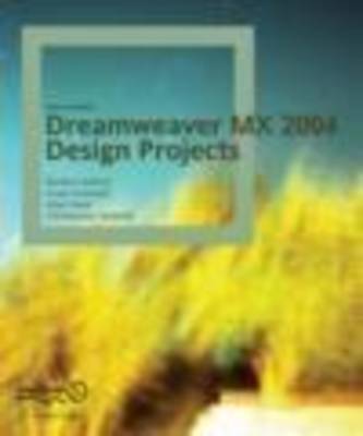 Book cover for Dreamweaver MX 2004 Design Projects