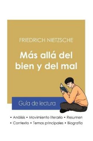 Cover of Guía de lectura Más allá del bien y del mal de Friedrich Nietzsche (análisis literario de referencia y resumen completo)