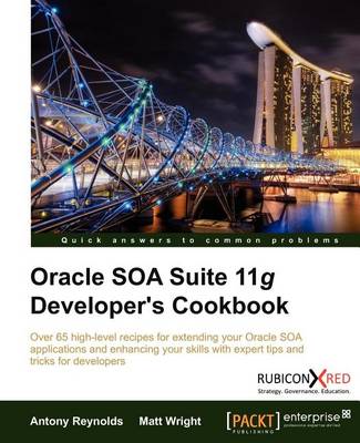 Book cover for Oracle Soa Suite 11g Developer's Cookbook