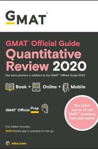 Cover of GMAT Official Guide 2020 Quantitative Review