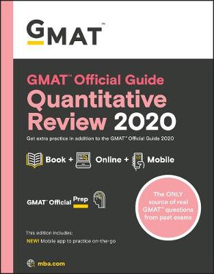 Book cover for GMAT Official Guide 2020 Quantitative Review