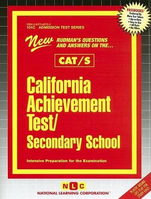 Book cover for California Achievement Test a Secondary School (CAT/S)