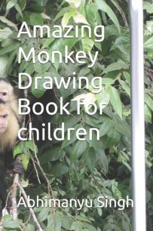 Cover of Amazing Monkey Drawing Book for children