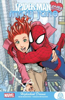 Book cover for Spider-man Loves Mary Jane: Highschool Drama