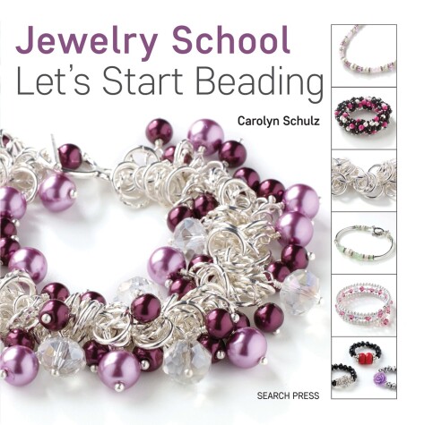 Book cover for Let's Start Beading