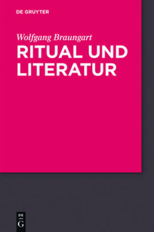 Cover of Ritual Und Literatur
