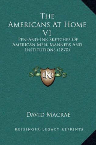 Cover of The Americans at Home V1