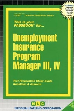 Cover of Unemployment Insurance Program Manager III, IV