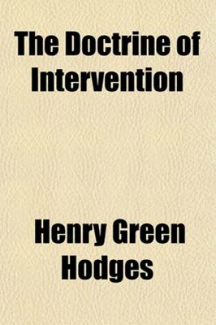 Cover of The Doctrine of Intervention