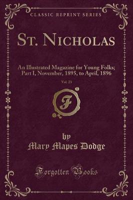 Book cover for St. Nicholas, Vol. 23