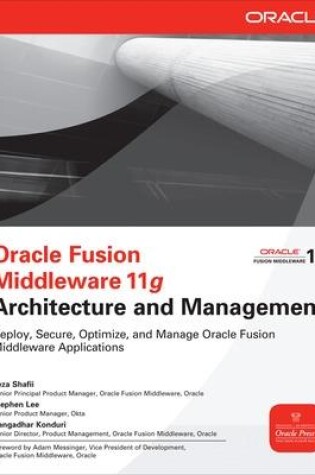 Cover of Oracle Fusion Middleware 11g Architecture and Management