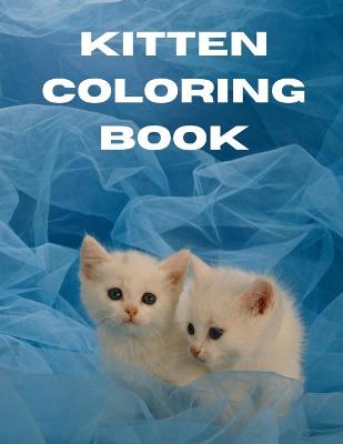 Book cover for Kitten Coloring Book