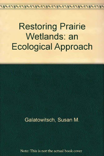 Book cover for Restoring Prairie Wetlands