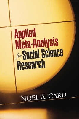 Cover of Applied Meta-Analysis for Social Science Research