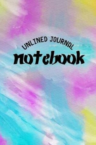 Cover of Unlined Journal Notebook