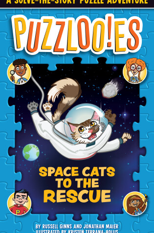 Cover of Puzzloonies! Space Cats to the Rescue