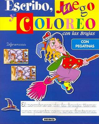 Book cover for Diferencias - Juego, Calco y Coloreo Con Las Brujas