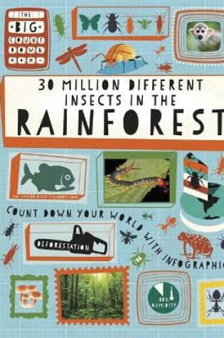 Cover of The Big Countdown: 30 Million Different Insects in the Rainforest